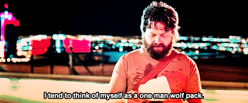When He Names the Famous Wolf Pack | Funny Zach Galifianakis GIFs | POPSUGAR Entertainment Photo 11