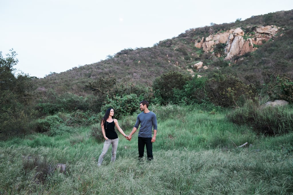 Painting Engagement Photos