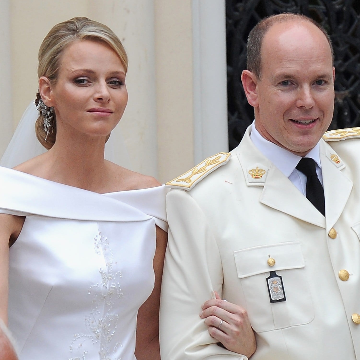 Princess Charlene Runaway Bride Popsugar Middle East Celebrity And Entertainment