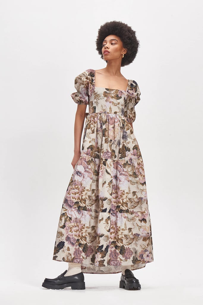 Damson Madder Cora Wallpaper Floral Dress | What to Wear to a ...