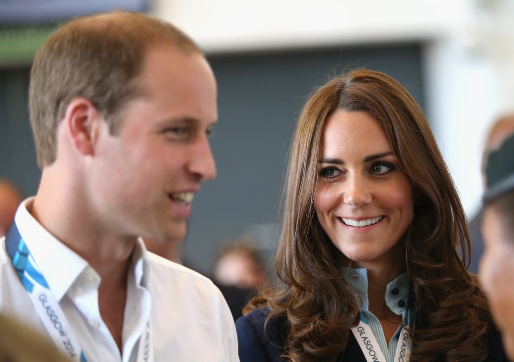 The Duke and Duchess of Cambridge at Commonwealth Games 2014