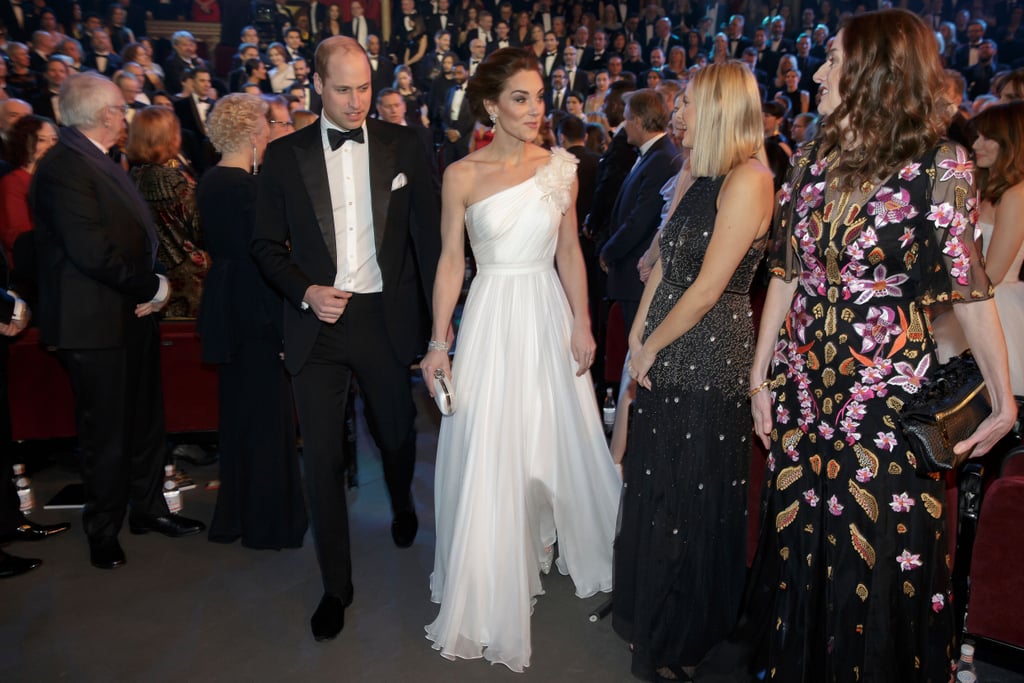 Prince William and Kate Middleton at the BAFTA Awards 2019