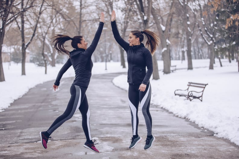 Go out wearing coordinating outfits.