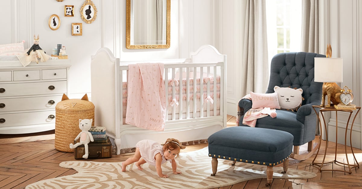 Pottery barn girl nursery discount