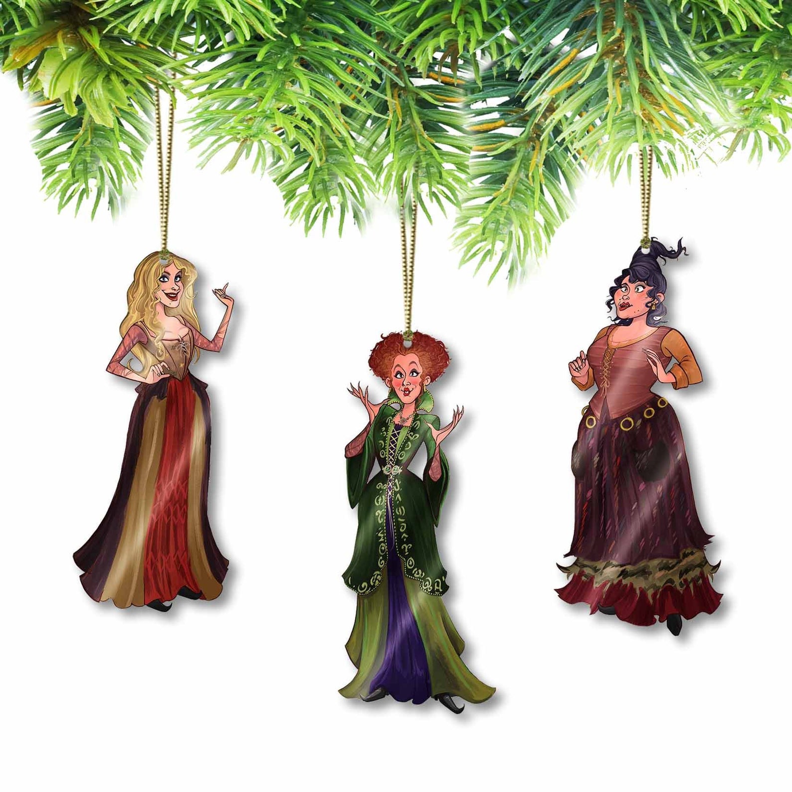 Hocus Pocus Sanderson Sister Ornaments 90s Nostalgic Christmas Ornaments Popsugar Home Uk Photo 5