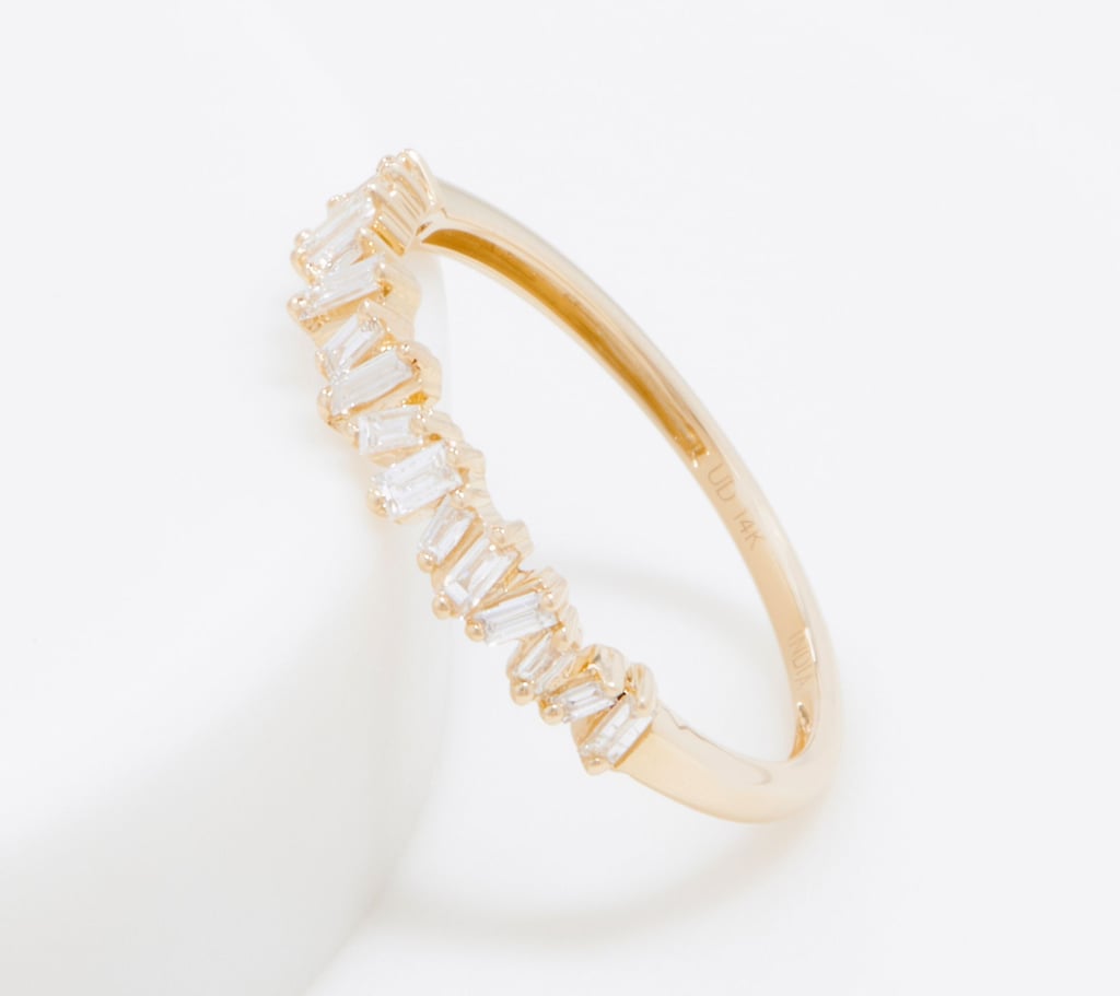 Affinity 14K Gold Mixed Baguette Band Ring
