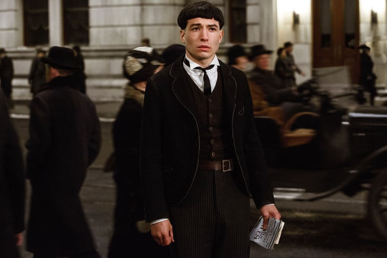 FANTASTIC BEASTS AND WHERE TO FIND THEM, Ezra Miller, 2016. ph: Jaap Buitendijk.  Warner Bros. / courtesy Everett Collection