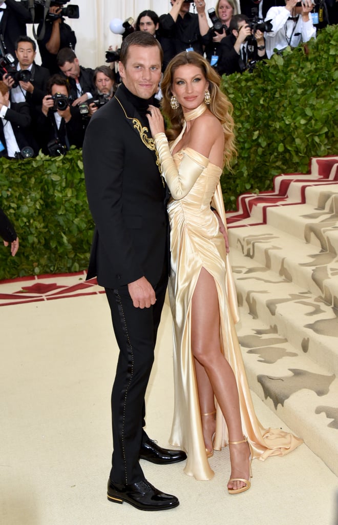 Gisele Bündchen and Tom Brady at the 2018 Met Gala
