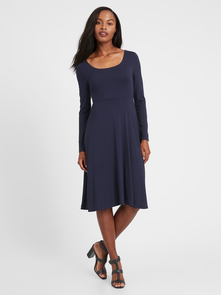 Banana Republic Scoop-Neck Knit Dress