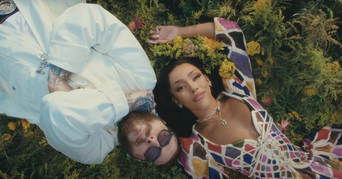 Post Malone und Doja Cat feiern die Liebe in einem farbenfrohen Video zu „I Love You (A Happier Song)“.