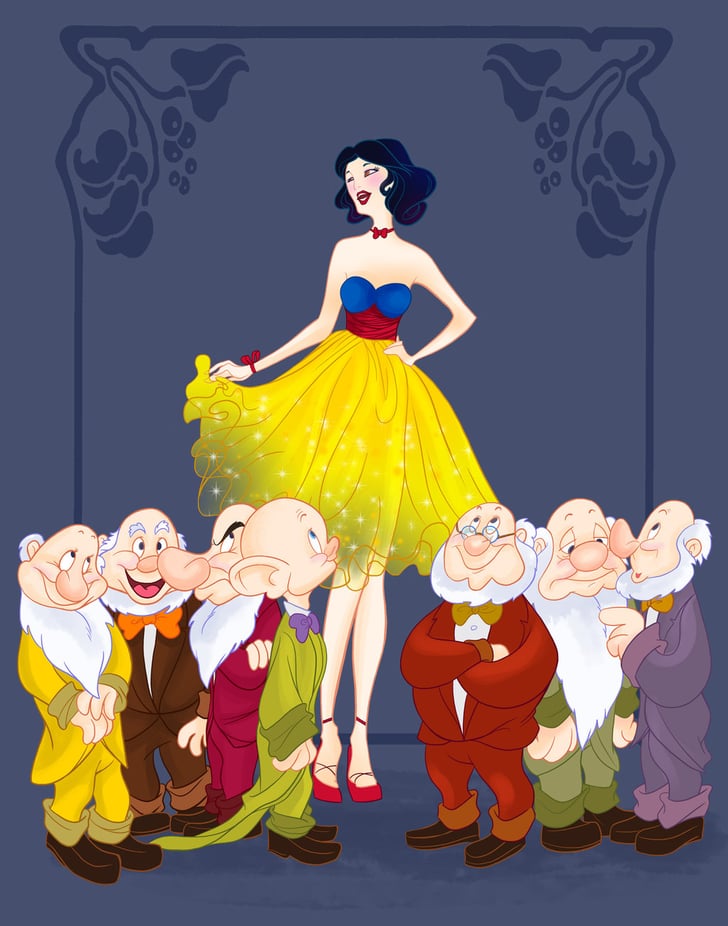 Prom Snow White Disney Princess Art Popsugar Love And Sex Photo 137 