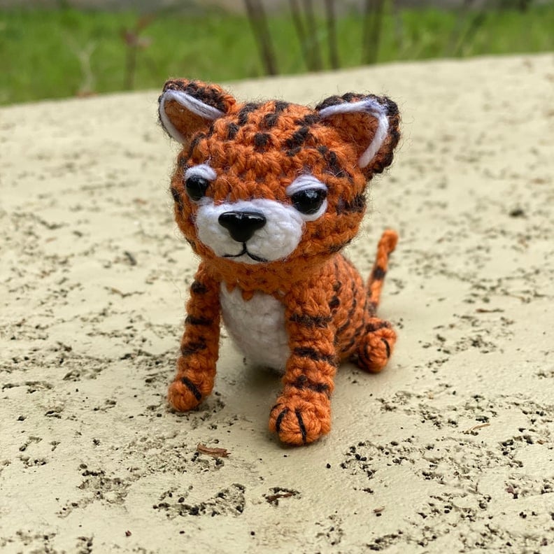 Exotic Tiger Man Crochet Amigurumi Pattern