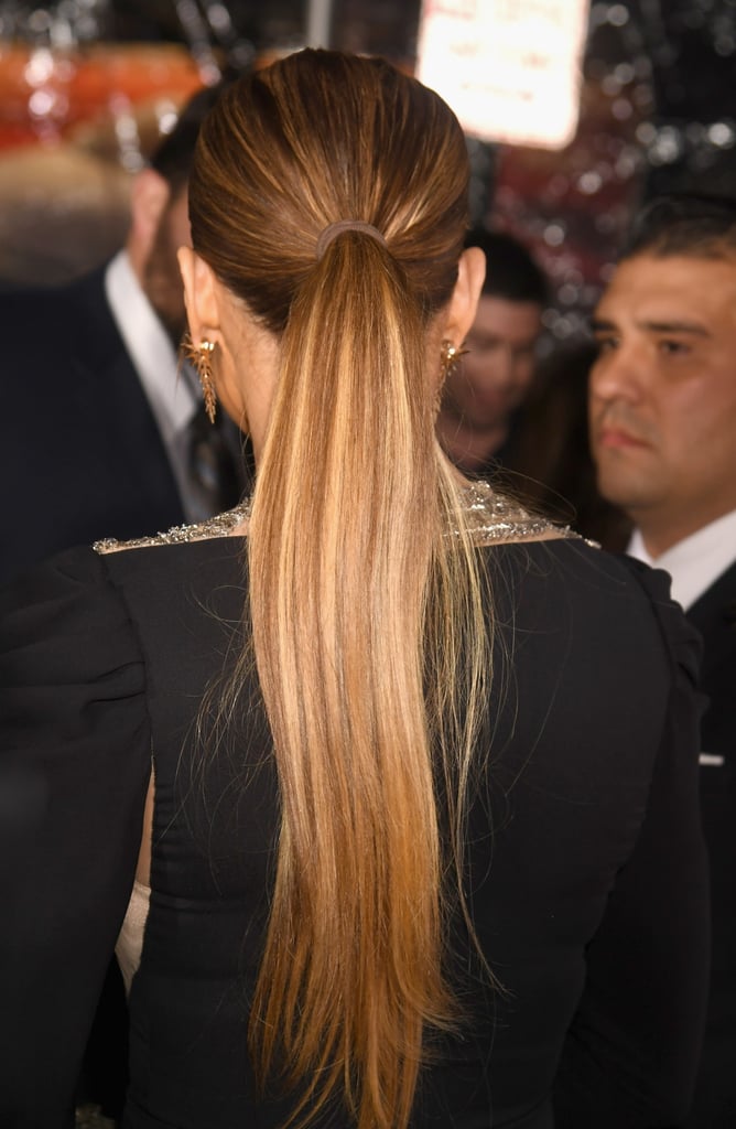 Jennifer Lopez's Hair at the 2017 People's Choice Awards