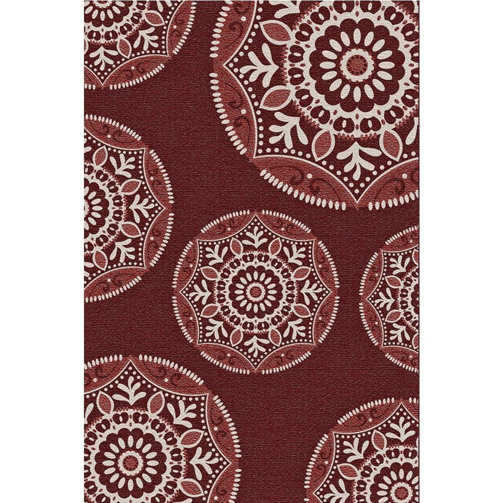 The Coastal Medallion Red 5'3" x 7'5" Indoor/Outdoor Area Rug ($60) adds weatherproof style that will make your patio cozy and comfortable all year long.