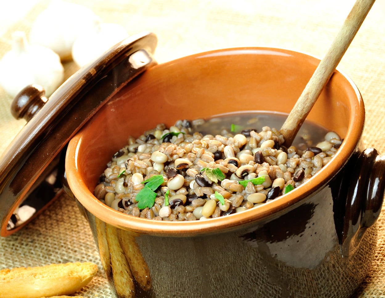 Healthy Bean and Barley Soup POPSUGAR Fitness