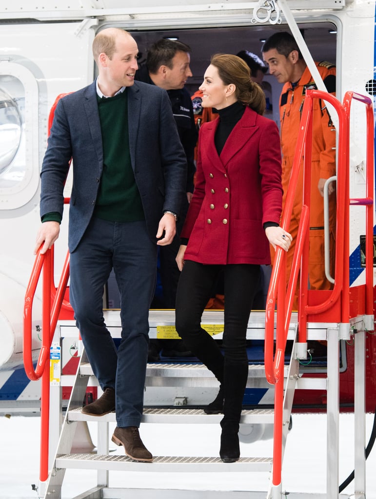 Kate Middleton Red Jacket May 2019