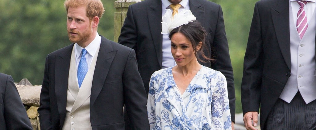We Want to See a Whole Lot More of the Print on Meghan Markle's Wrap Dress