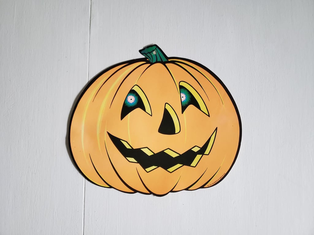 Vintage Beistle Kooky Eyes Jack-o'-Lantern