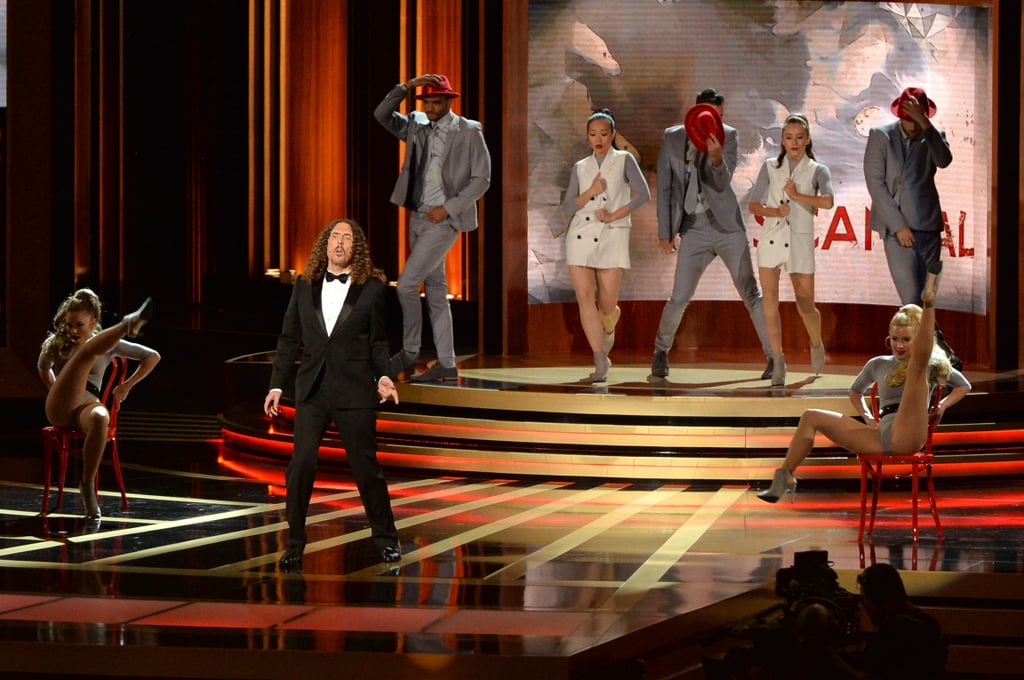 Weird Al performed his rendition of the theme song for Scandal.