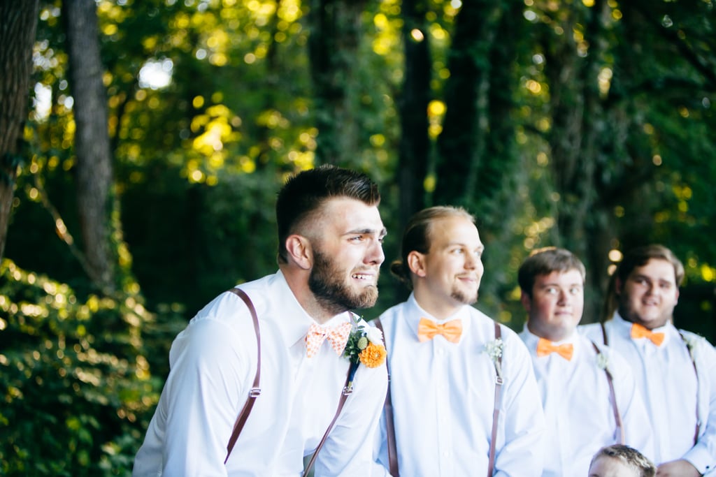 Groom's Emotional Reaction During the First Look