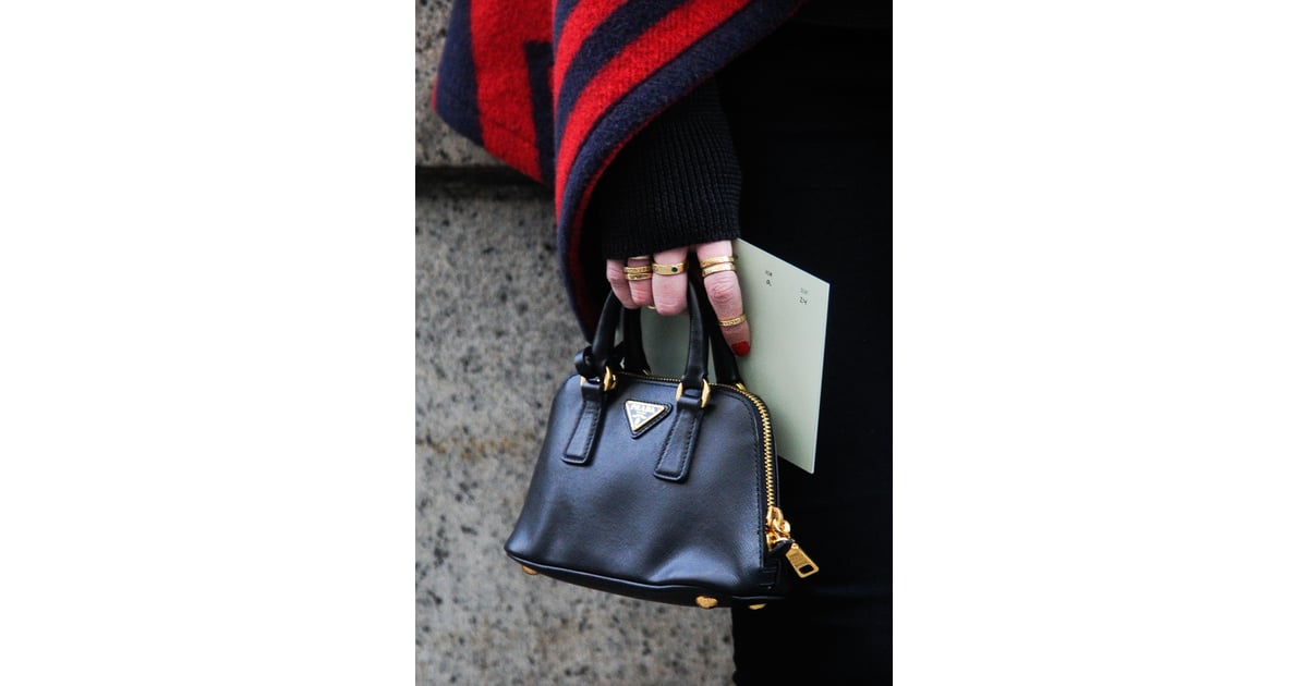 Is there anything cuter than a Prada micromini bag?!