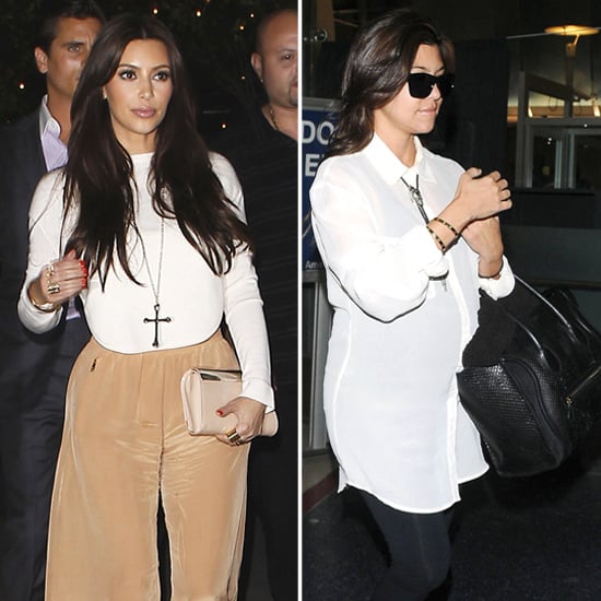 Kim Kardashian Long Cross Necklace POPSUGAR Fashion