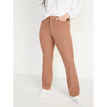 Old Navy High-Waisted Pixie Full-Length Flare Pants Review