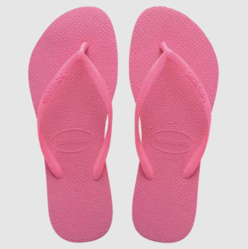 Havaianas Hot Pink Slim Flip Flops