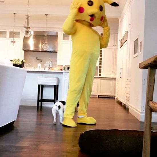 Dwayne Johnson Dresses Up as Pikachu For Daughter on Easter