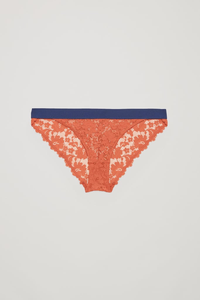 COS Lace Knickers With Elastic Band