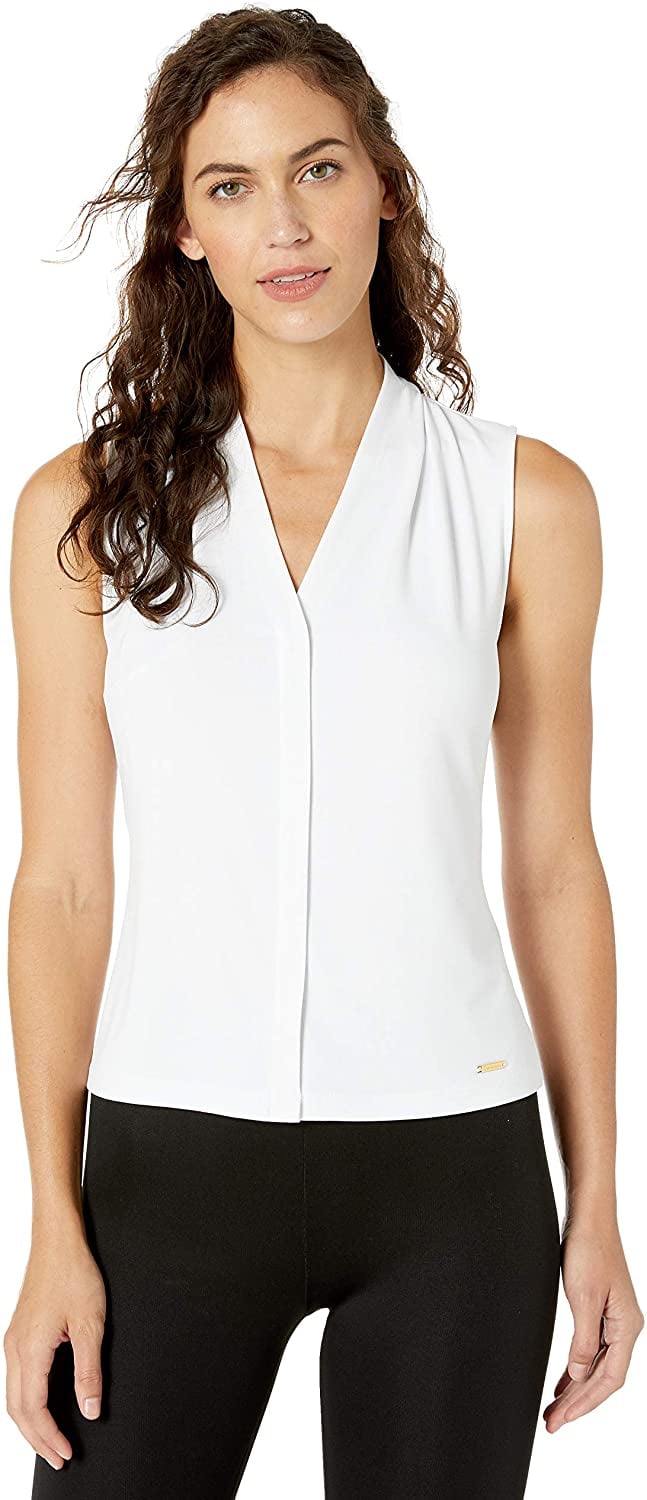 For a Polished and Relaxed Piece: Calvin Klein Sleeveless V-Neck Cami