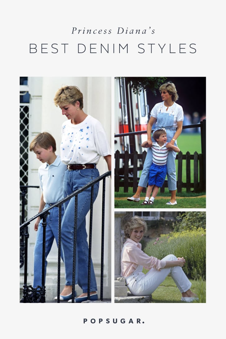 Princess Diana Jeans Style