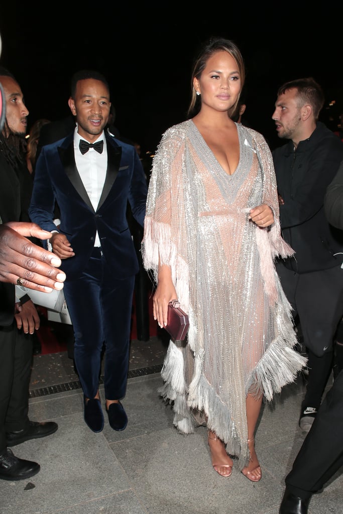 Chrissy Teigen and John Legend PDA After GQ Awards 2018