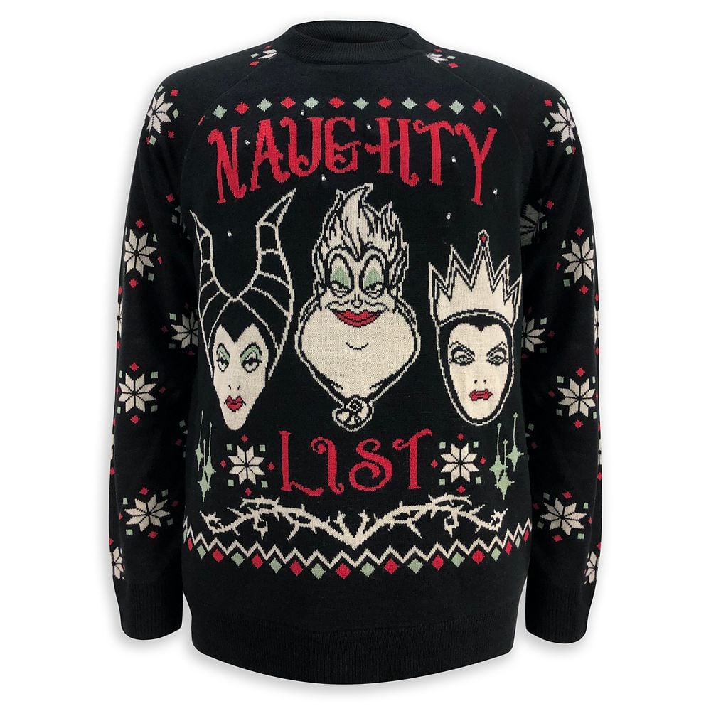 Disney Villains Light-Up Holiday Sweater