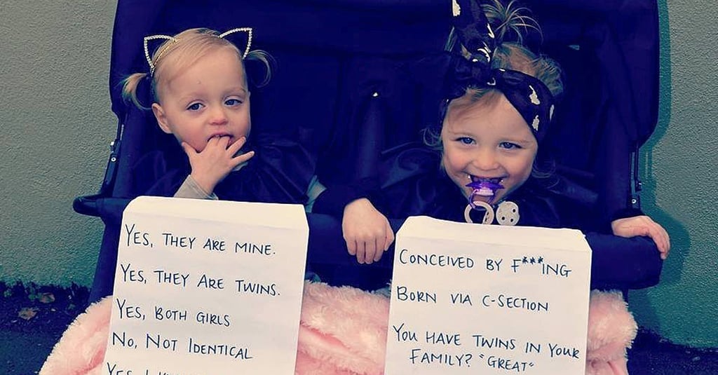 Mom Hysterically Puts an End to Obnoxious Questions About Her Twins