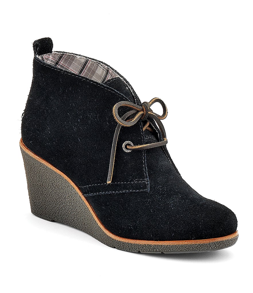 sperry wedge ankle boots