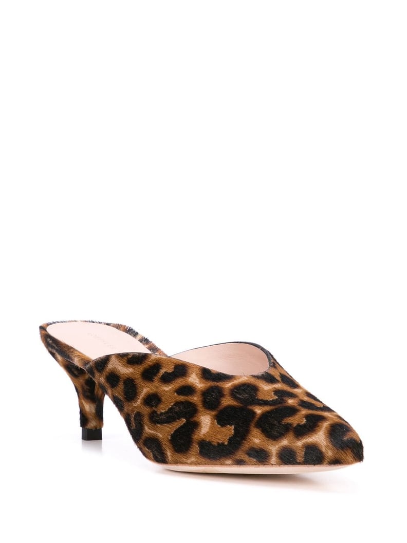 Loeffler Randall Juno Leopard-Print Mules