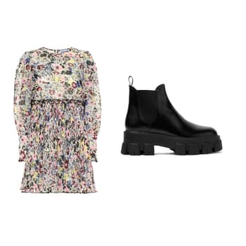 How to Wear a Dress With Combat Boots or Chunky Creepers