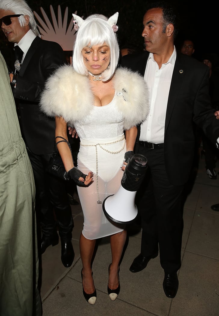 Fergie and Josh Duhamel Karl Lagerfeld Halloween Costume | POPSUGAR ...