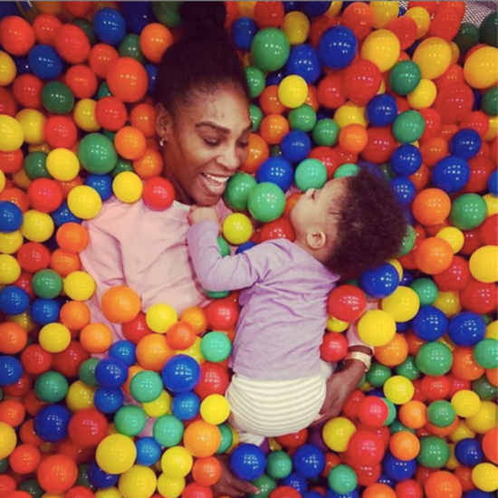 Serena Williams Hasn't Spent a Day Apart From Olympia