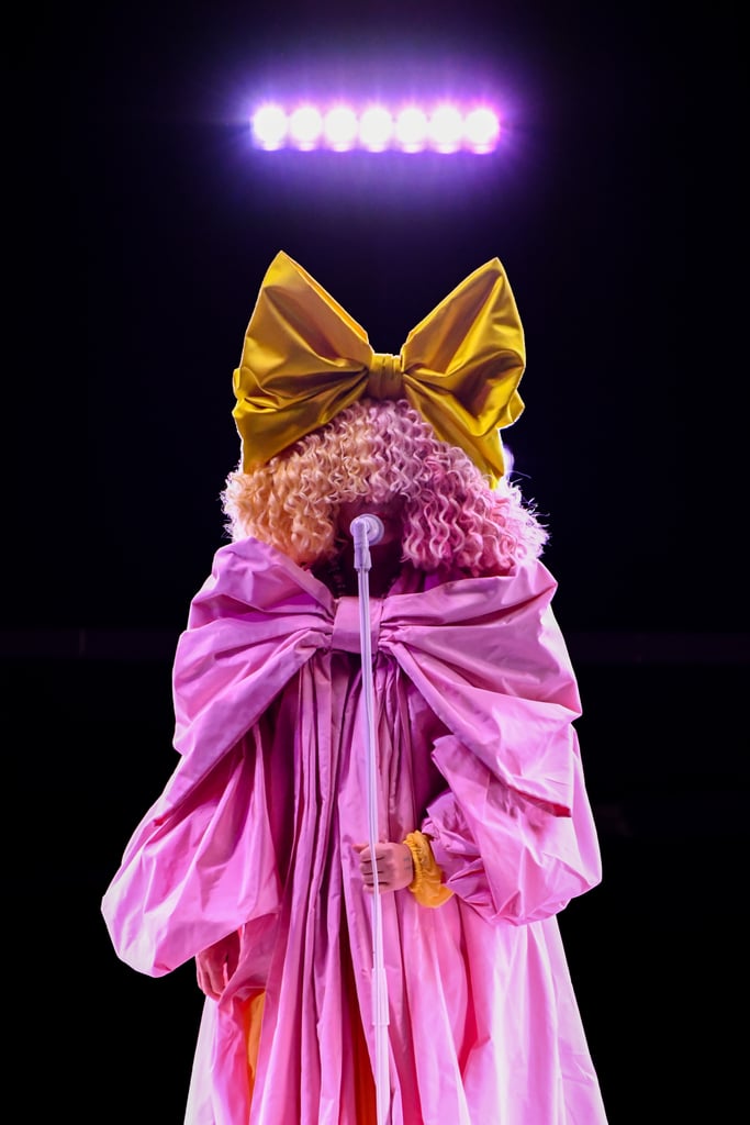 Sia's Pink Gown at the Billboard Music Awards 2020