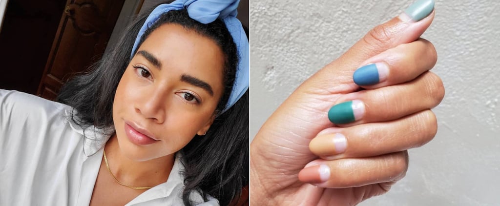 Hannah Bronfman's Negative-Space Nail Art
