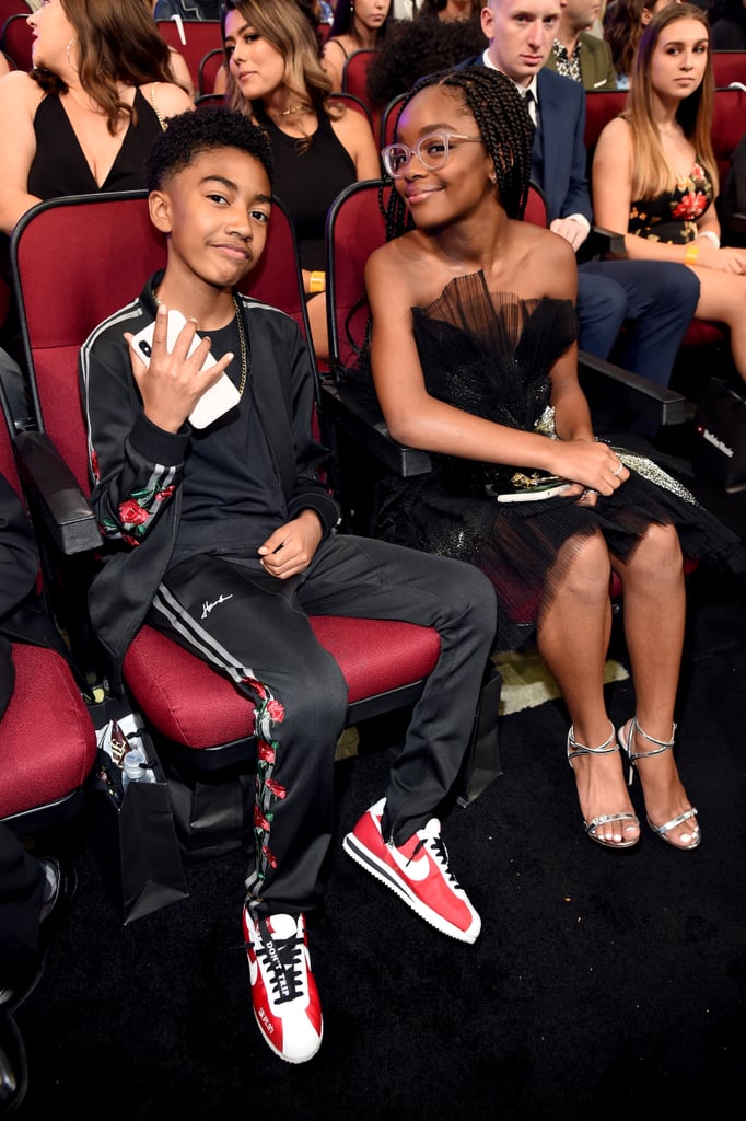 Pictured: Miles Brown and Marsai Martin