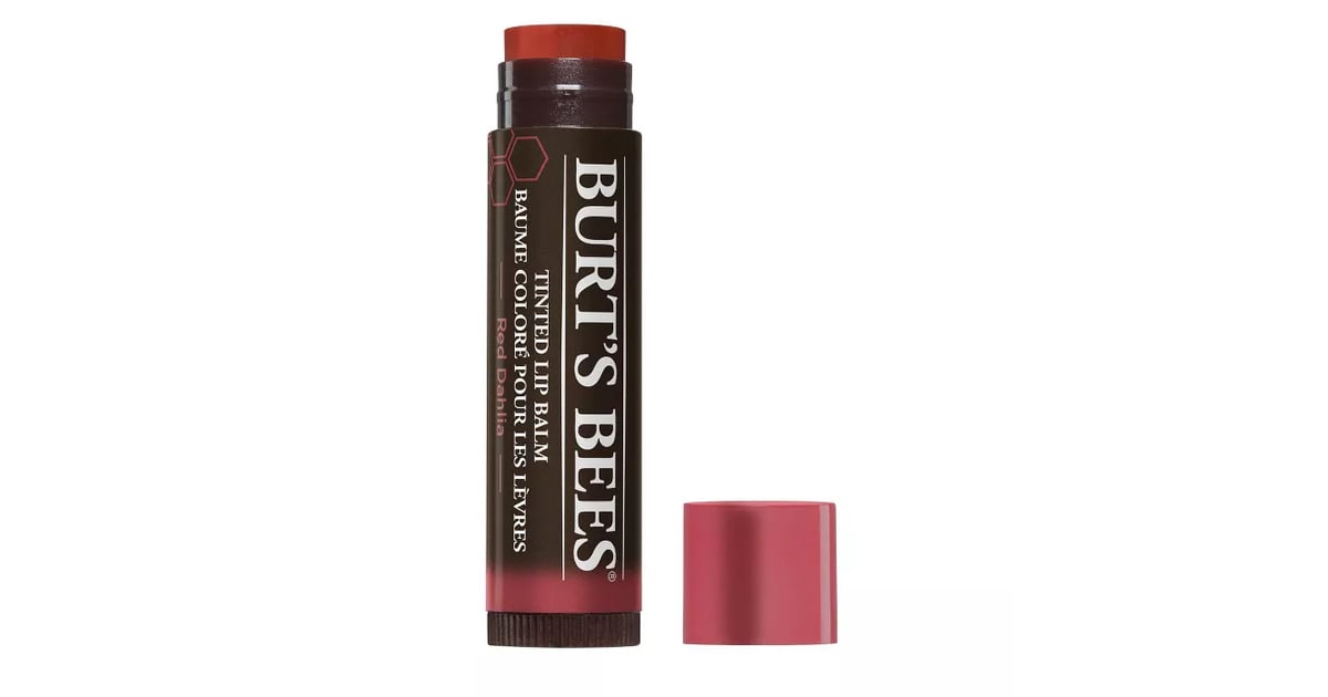 Burt's Bees Tinted Lip Balm in Red Dahlia Best Tinted Lip Balms of