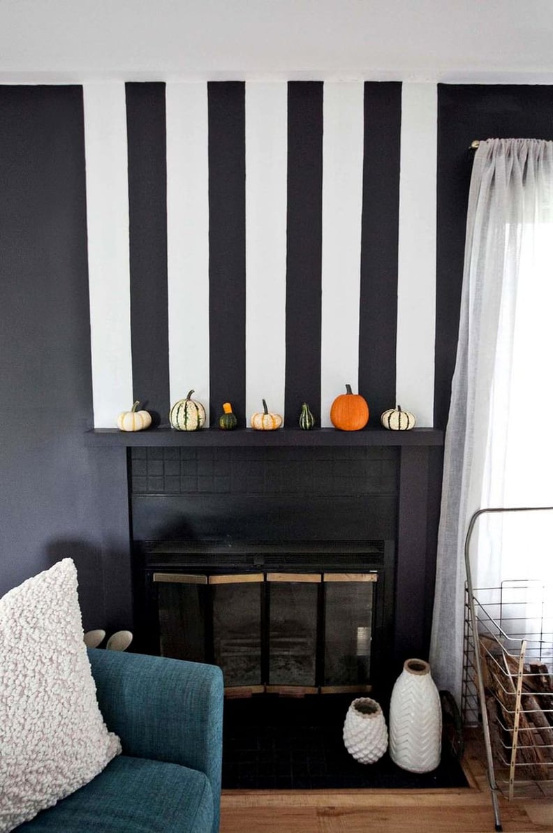 Use vertical stripes — not horizontal.