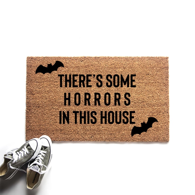 Funny Halloween "WAP" Doormat