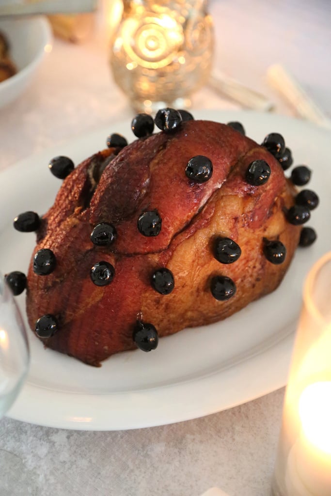 Ham With Cloves and Luxardo Cherries