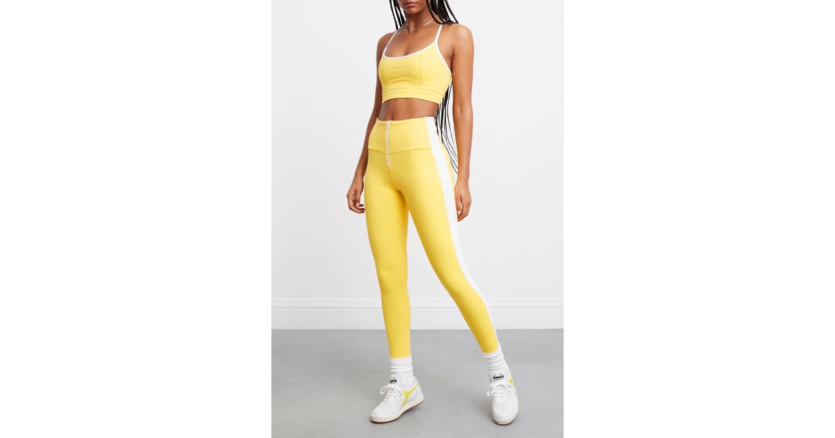 Bandier x Solid & Striped Soleil Zip Front Leggings | The Best Workout ...