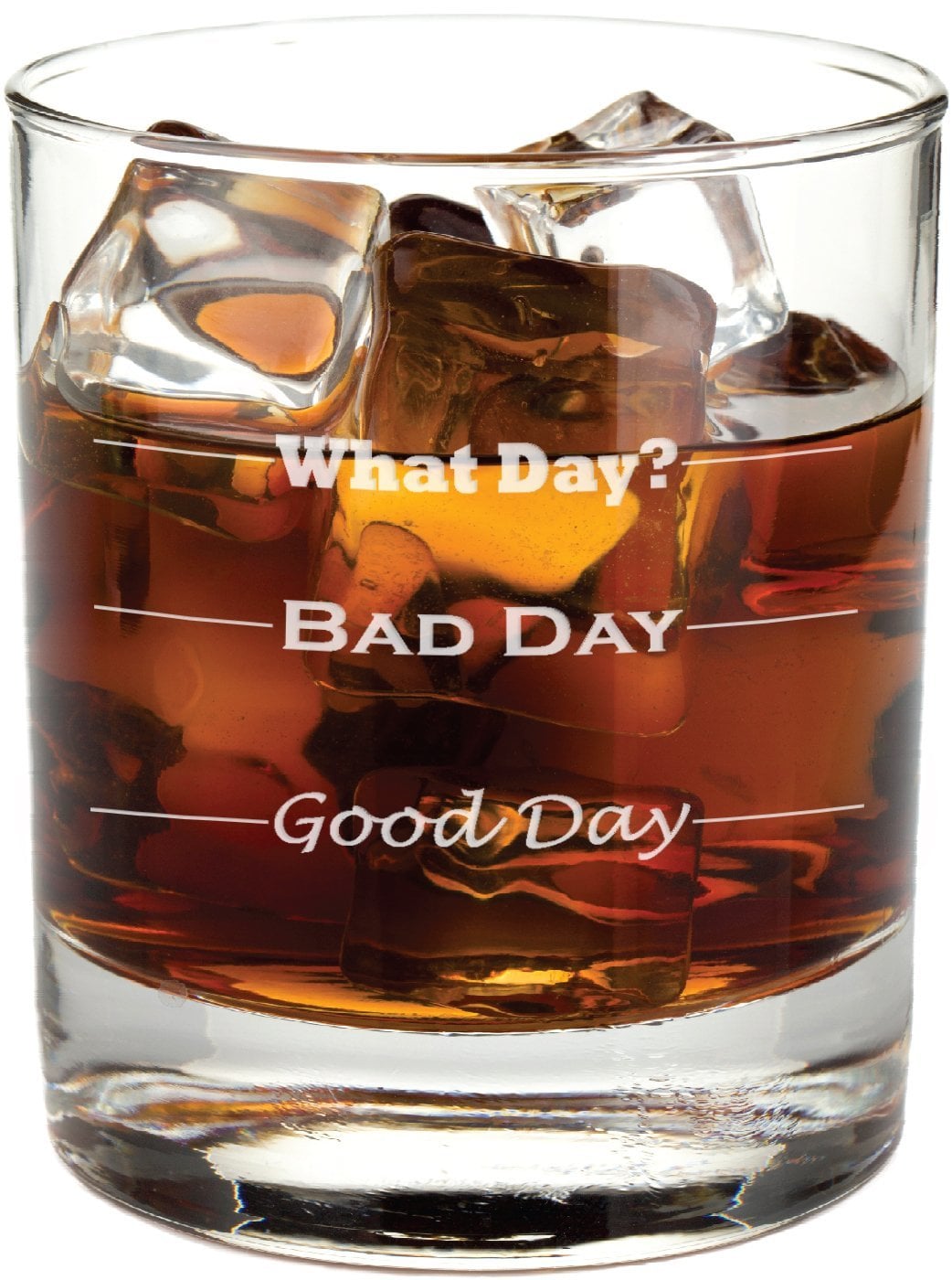 Frederick Engraving Good Day, Bad Day Glas