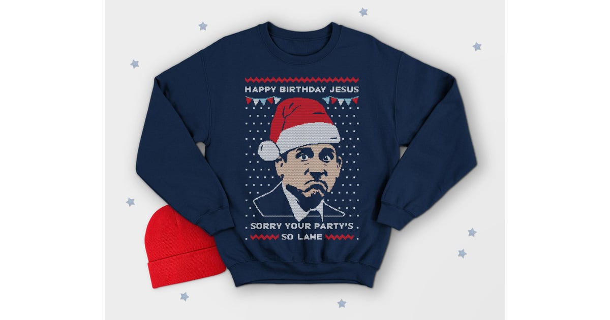 michael scott christmas sweater